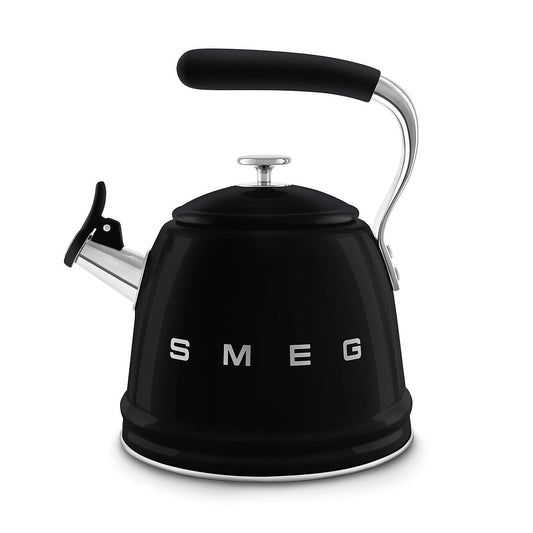 Whistling Kettle 2.3L Stainless Steel Silicone Handle Black